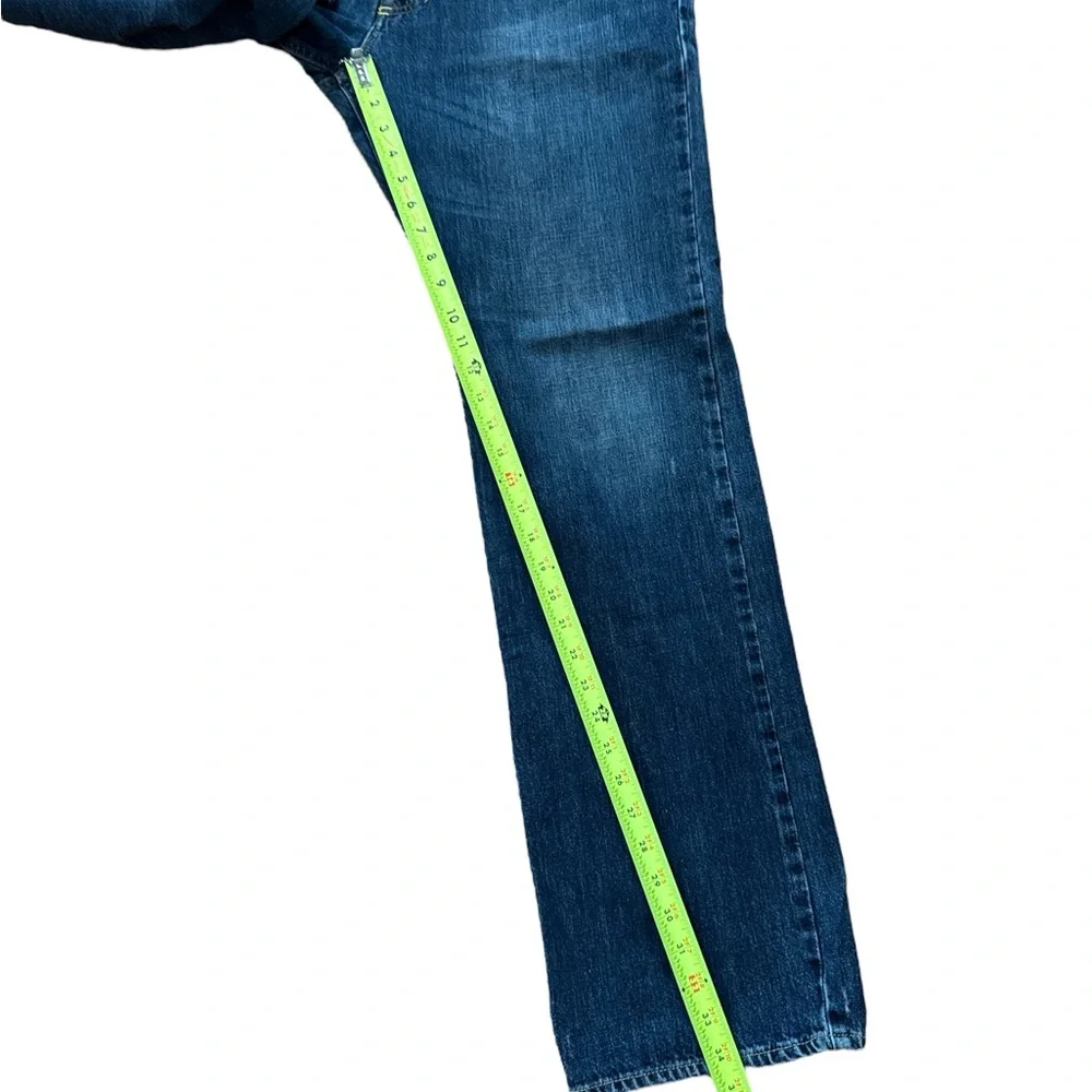 Polo‎ Ralph Lauren Jeans Dark Denim Men’s Logo Distressed * See Description*